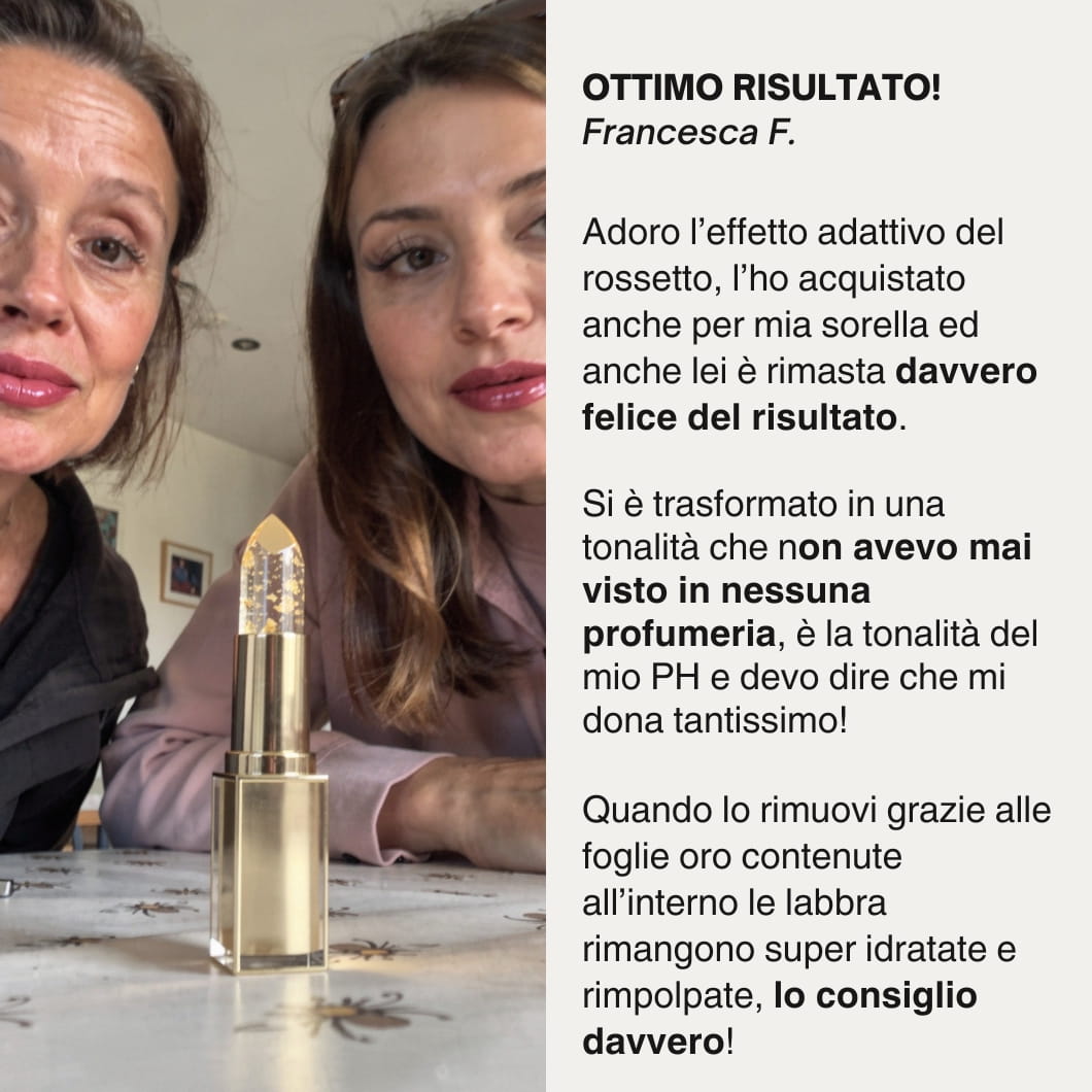 Si adatta al tuo ph - rivela il tuo colore naturale