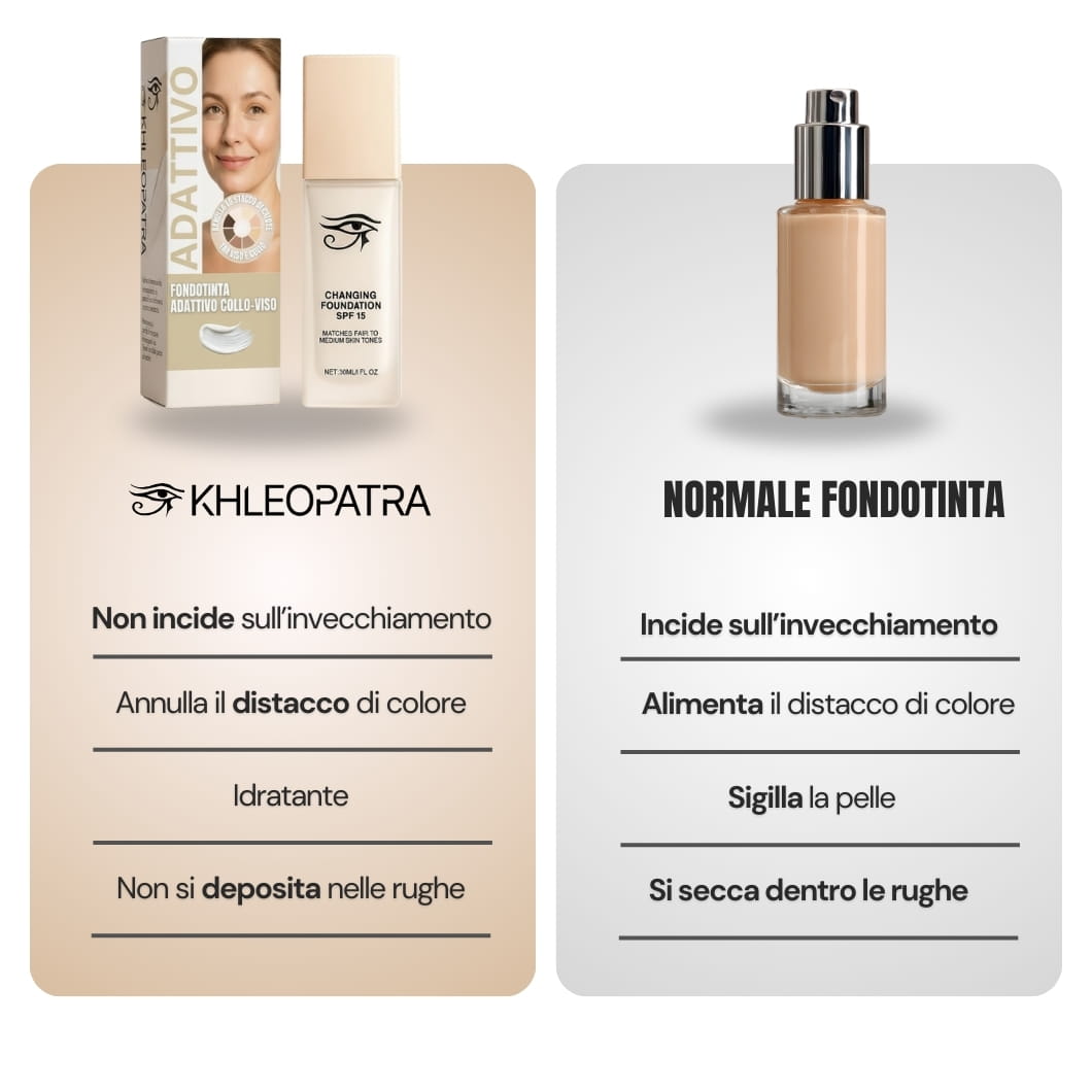 Khleopatra - Fondotinta adattivo collo-viso