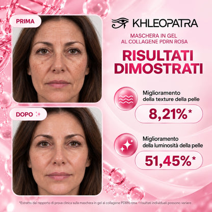 Maschera Idrogel al DNA di Salmone | PDRN | Assorbimento rapido