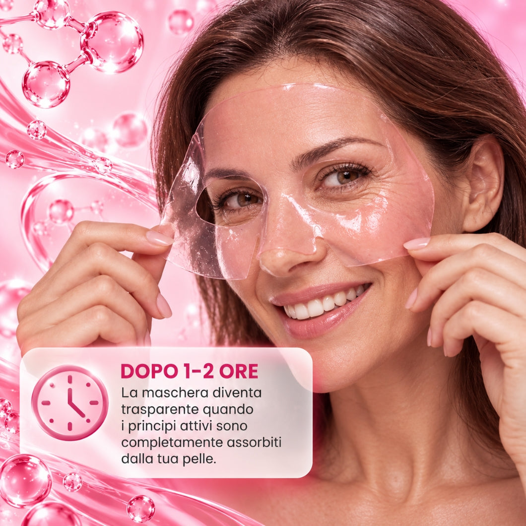 Maschera Idrogel al DNA di Salmone | PDRN | Assorbimento rapido