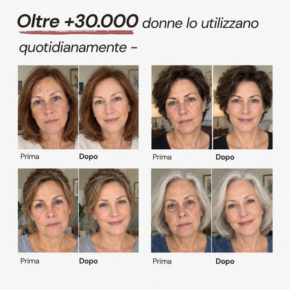 Fondotinta per pelle matura | formula reticolare dinamica anti-crepa | Tonalità unica - autoadattiva