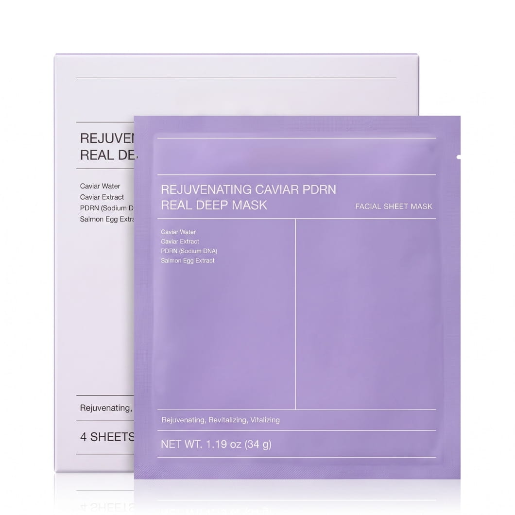 4x Maschera Viso al PDRN