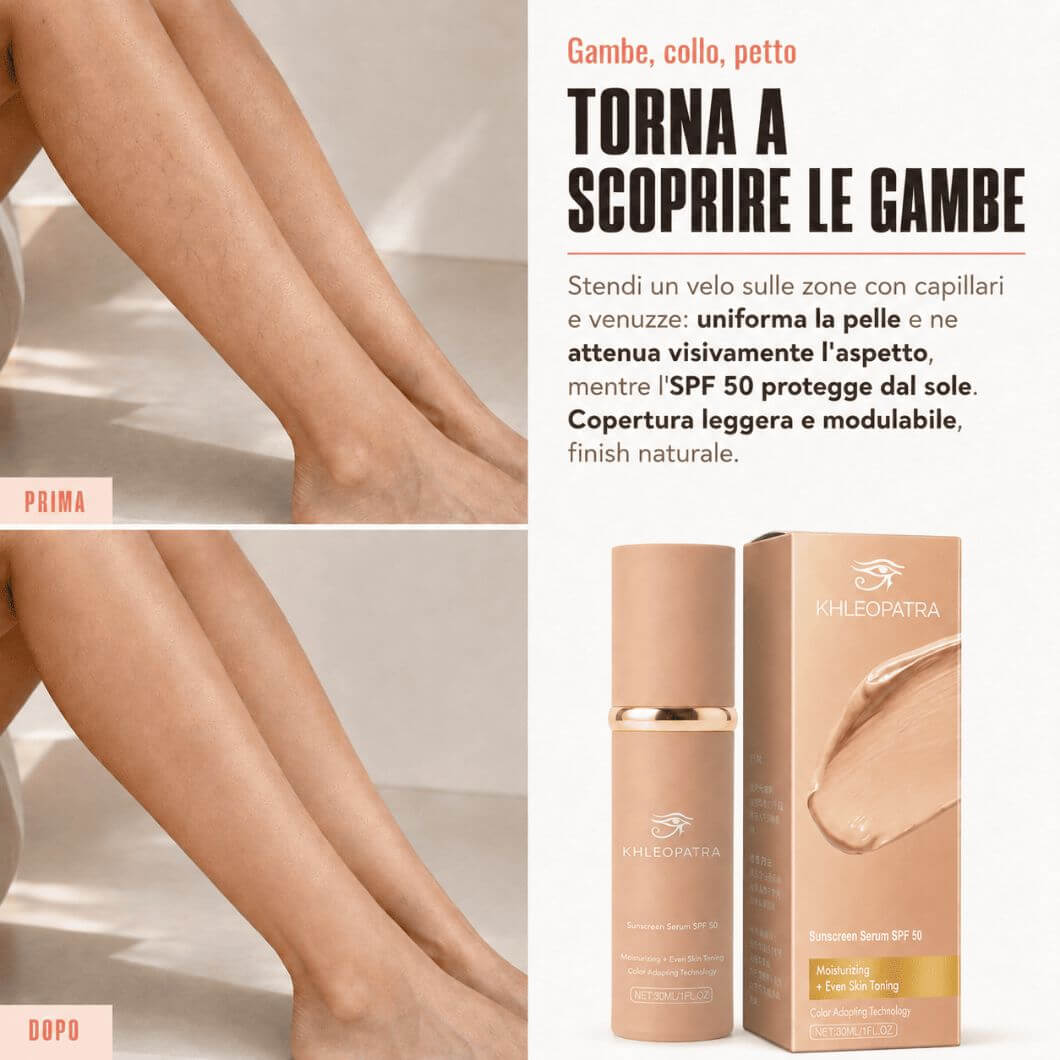 Khleopatra - Crema solare cambiacolore