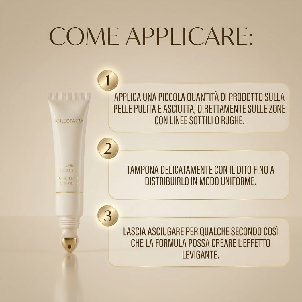 Khleopatra - Line Smoother Gel micro-mesh riempitivo illuminante