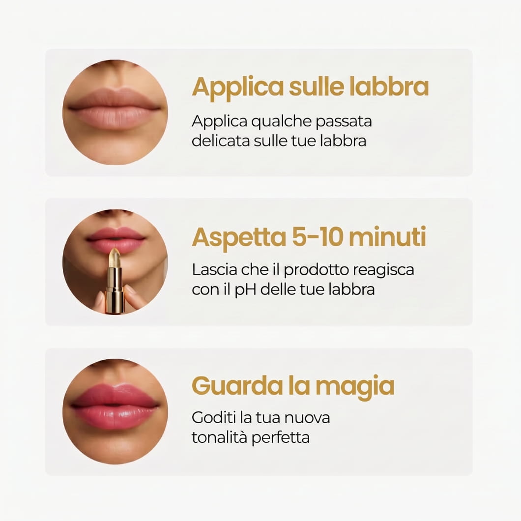 Si adatta al tuo ph - rivela il tuo colore naturale