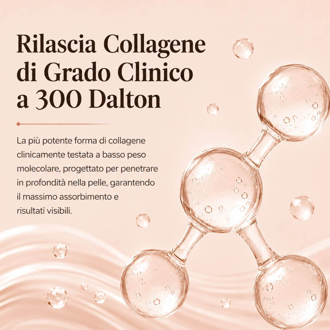 Dispositivo di rilascio collagene 500 Dalton