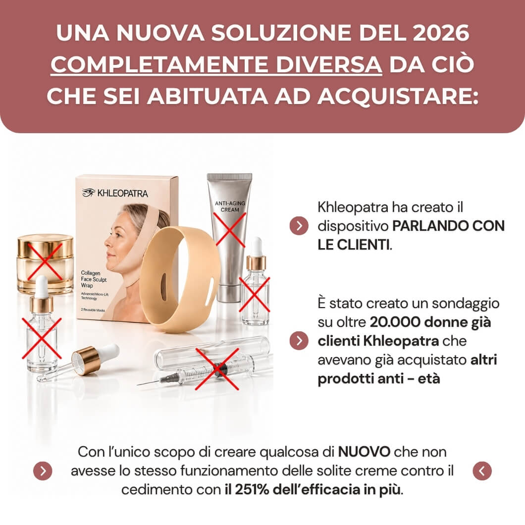 khleopatra - dispositivo di compressione a rilascio collagene 300 dalton