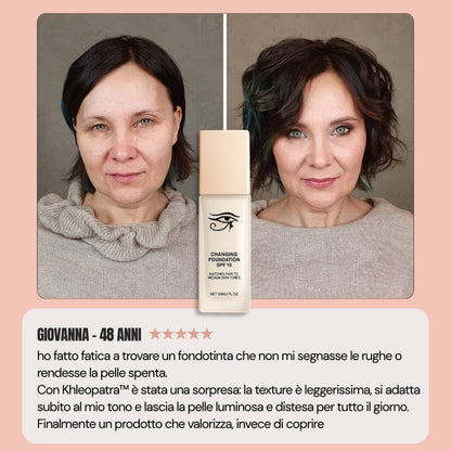 Khleopatra - Fondotinta coreano Anti-età auto adattivo