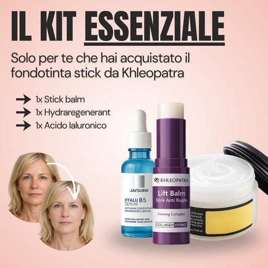 Il kit Essenziale | Trattamento antirughe