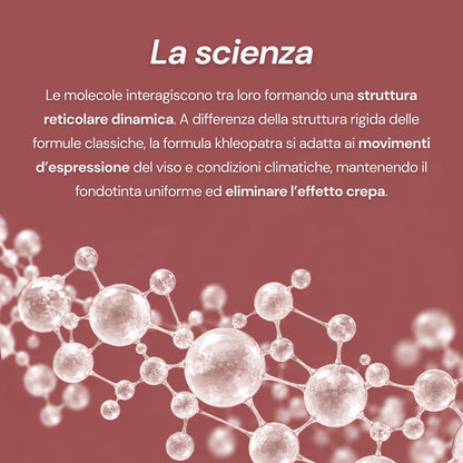 Fondotinta per pelle matura | formula reticolare dinamica anti-crepa | Tonalità unica - autoadattiva