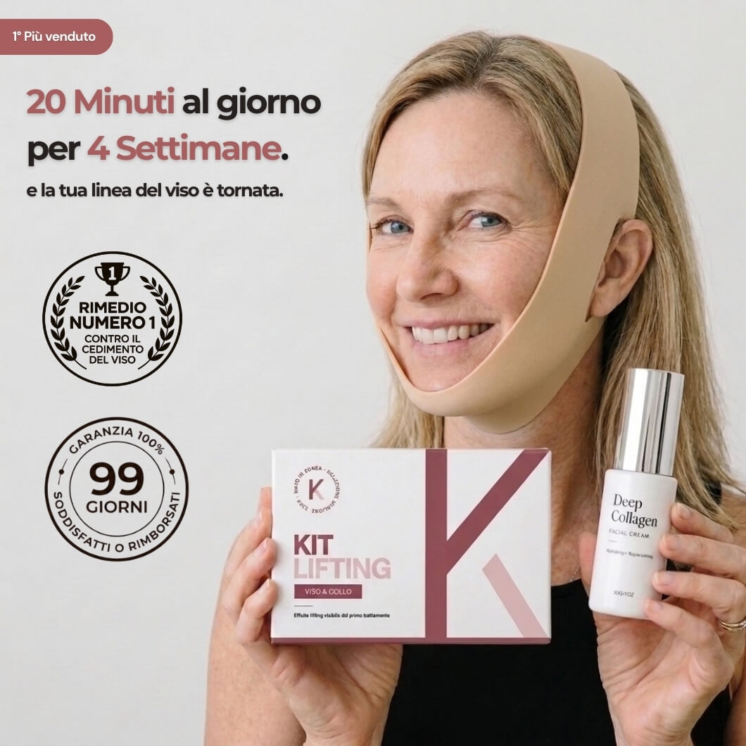 Khelopatra | Kit anti - cedimento 2.0 | Effetto lifting dal primo trattamento